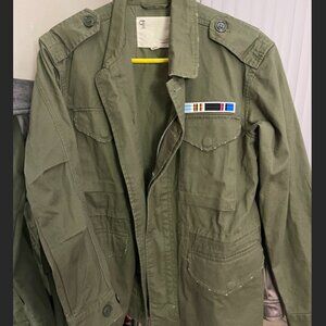 Anthropologie Pilcro- Cotton Utility Jacket